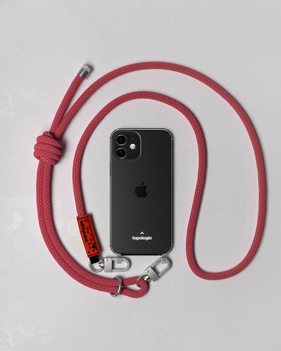 Verdon Phone Case ヴァードン スマホケース / Clear / 8.0mm Red Blue Lattice