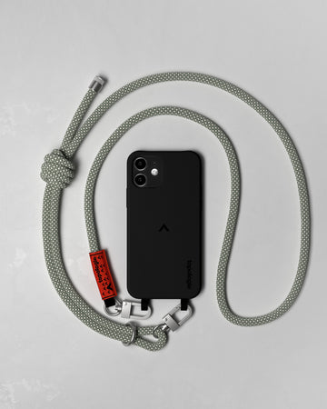 Dolomites Phone Case ドロマイツ / Black / 8.0mm Sage Lattice